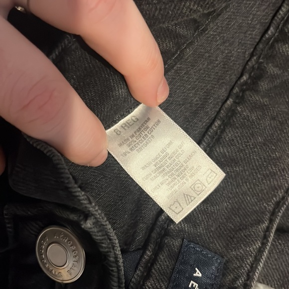 NWT Aeropostale Black Ripped Jeans - Picture 12 of 13